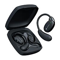 Portronics Twins 31 – OWS Earbuds, 24H Playtime, Black. Experience superior sound quality, ergonomic design, and seamless connectivity. Perfect for music lovers and on-the-go lifestyles.