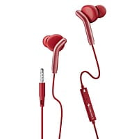 Zebronics Zeb-Bro in Ear Wired Earphones with Mic, 3.5mm Audio Jack, 10mm Drivers, Phone/Tablet Compatible