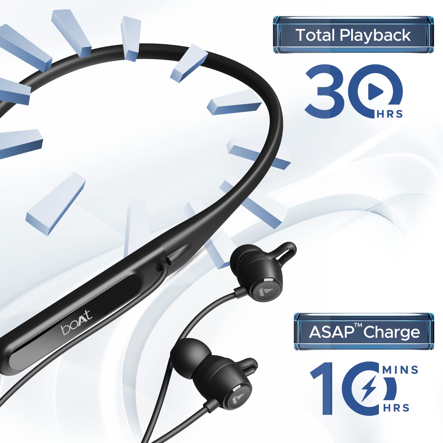 boAt Rockerz 255 Touch (Pitch Black) boAt Rockerz 255 Touch (Pitch Black)