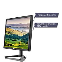 Zooy LM21WHD: 20″ HD+ (1600×900) LED monitor, 5 ms response, HDMI & VGA connectivity, 250 cd/m² brightness, wall‑mountable and energy‑efficient.