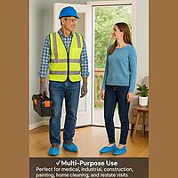 Disposable Shoe Cover blue