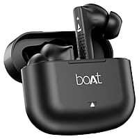 boAt Airdopes 91 Truly Wireless in Ear Ear Buds w/ 45 hrs Playtime, Beast Mode with 50 ms Low Latency, Dual Mics with ENx Tech, ASAP Charge, IWP Tech, IPX4 & Bluetooth v5.3