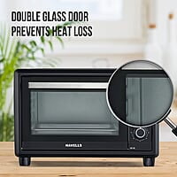 Havells OTG 16T BL - 16 Litre Toughened Double Glass Door 1200 Watt 6 Heating Modes