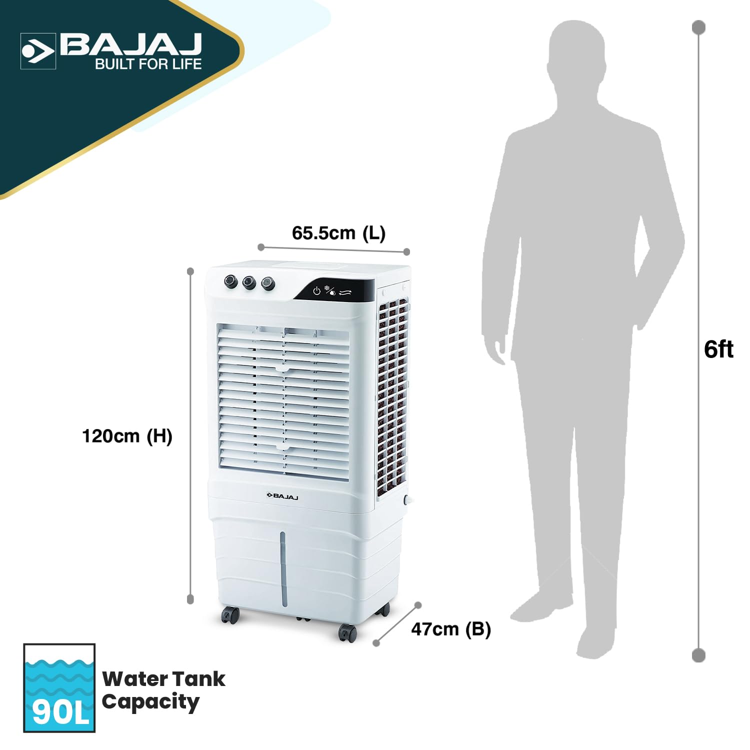 Bajaj IVORA LED Panel 12W CDL Round