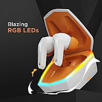 boAt Immortal 121 in Ear TWS Earbuds with Beast Mode(40ms Low Latency) for Gaming, 40H Playtime, Blazing LEDs, Quad Mics ENx Signature Sound, ASAP Charge(10 Mins= 180 Mins)