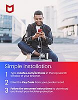 McAfee Internet Security 1 User 3 Years Multi Device Antivirus