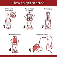 Wonderchef Nutri-Blend, 400 Watts, 22000 RPM 100% Full Copper Motor, Mixer-Grinder, Blender, Stainless Steel Blades Gray