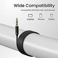 Portronics Conch Theta A – 3.5mm Earphones with Mic, sleek black design, delivering clear sound and comfort for music lovers and calls, perfect for everyday use and portable convenience.