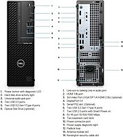 Refurbished Dell Optiplex 5060 SFF i5 10th Gen Desktop | 8GB/16GB RAM | 256GB/512GB SSD | W11