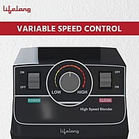 Lifelong Professional Blender/Grinder/Mixer, 2000 watts, 2 Litres BPA Free Jar, Commercial Heavy Duty Blender, High Power & Speed Blender