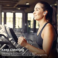 Portronics Twins S3 – TWS Earbuds, 20H Playtime, White. Enjoy seamless connectivity, superior sound quality, and a sleek design. Perfect for music lovers and on-the-go lifestyles.