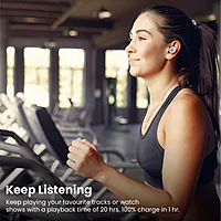 Portronics Twins S3 – TWS Earbuds, 20H Playtime, White. Enjoy seamless connectivity, superior sound quality, and a sleek design. Perfect for music lovers and on-the-go lifestyles.