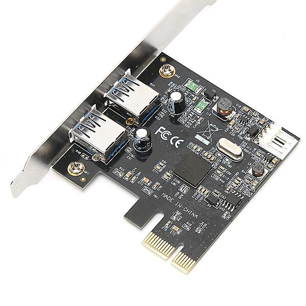 uPort PCIe USB 3.0 Card – 2-Port Expansion offers high-speed connectivity with two additional USB 3.0 ports. Ideal for enhancing your system's USB capabilities and supporting multiple devices.