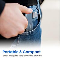 Portronics Mport Mino A – 3-in-1 USB Hub, L-Shape Design, compact and portable, perfect for connecting multiple devices, enhances productivity, ideal for home and office use, sleek and stylish.