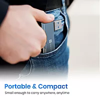 Portronics Mport Mino A – 3-in-1 USB Hub, L-Shape Design, compact and portable, perfect for connecting multiple devices, enhances productivity, ideal for home and office use, sleek and stylish.