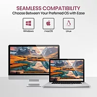 Portronics Ki-Pad 3 Pink USB Keyboard – Full Size, stylish and functional, perfect for home or office use. Features comfortable keys, sleek design, and reliable USB connectivity for seamless typing.