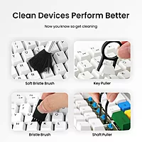Portronics Clean N 19-in-1 Gadget Cleaning Kit – Brushes, Wipes & Tools