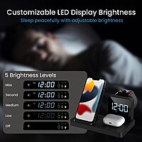 Portronics Bella – 15W 3-in-1 Wireless Charger for Apple Devices, designed for seamless charging of iPhone, AirPods, and Apple Watch. Compact, stylish, and efficient for your tech needs.