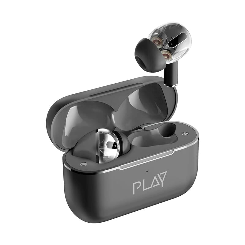 PLAY Playgo Dualpods Wireless Buds Space Grey