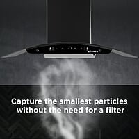 Faber 90cm 1200 m3/hr, Autoclean Chimney Filterless Touch & Gesture Control
