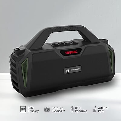 Portronics Chime Karaoke Speaker Portronics Chime Karaoke Speaker