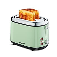 AGARO Royal 2 Slice Stainless Steel Pop Up Toaster 850W