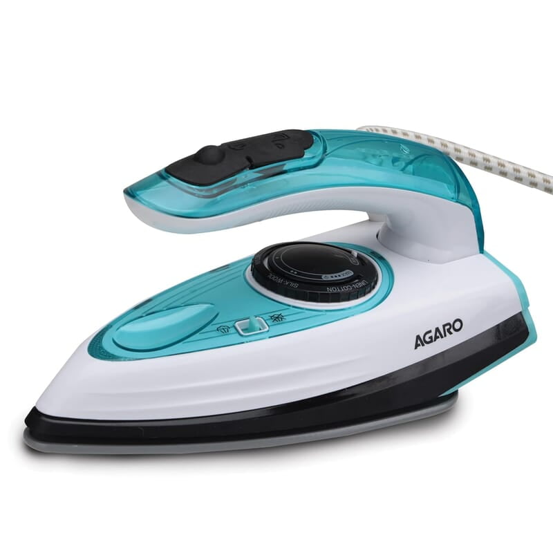 AGARO Primo Travel Steam Iron, 1200W, Compact, Ceramic Coated Sole plate