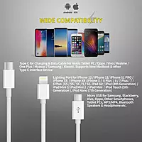 Digitek Lightning Cable 2 A 1 m USB compatible, One Cable DC1M 3-1