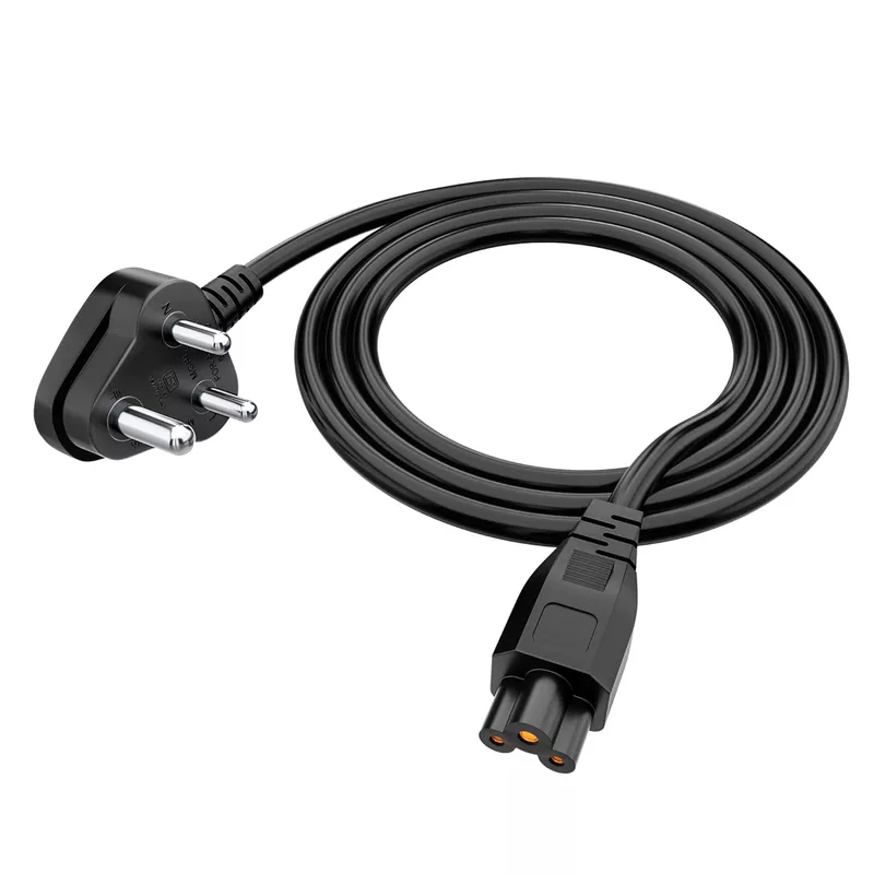 Portronics Konnect G3 Laptop Power Cable 1.2m – 3 Pin Power Cord