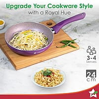 Wonderchef Royal Velvet Non-stick 24cm Fry pan 3 mm thick 1.8 litres