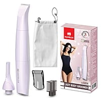 Havells 4-In-1 Lady Body Groomer Bikini & Eyebrow Trimmer With Protective Combs Recharegeable