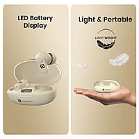 Portronics Harmonics Twins S16 in Ear Wireless TWS Earbuds with 24 Hrs Playtime Bluetooth 5.3v