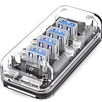 Live Tech LT-OIA 4-Port Type-C USB Hub – USB 3.0 offers four high-speed USB 3.0 ports for seamless connectivity. Compact design, perfect for laptops and devices needing extra ports.