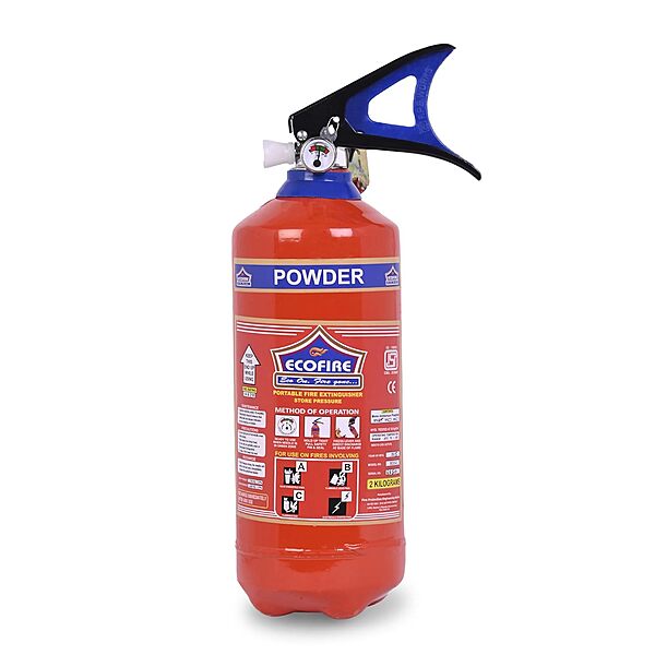 ABC Dry Powder Type Fire Extinguisher ISI Mark with Wall Mount Hook