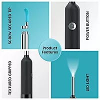 Portronics Cleansify – 1080p Ear Camera Wax Cleaner offers a high-definition view for ear cleaning. Its ergonomic design and easy-to-use app make ear hygiene simple and effective.