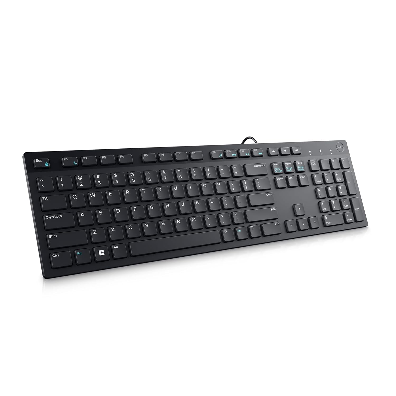 Refurbished DELL KB 216 Wired USB Desktop Keyboard  (Black)