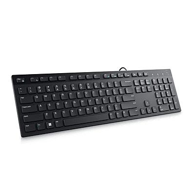 Refurbished DELL KB 216 Wired USB Desktop Keyboard  (Black)