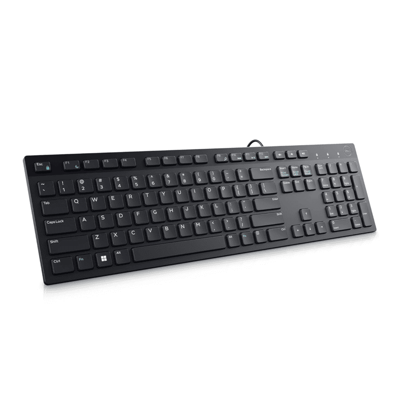 Refurbished DELL KB 216 Wired USB Desktop Keyboard (Black)