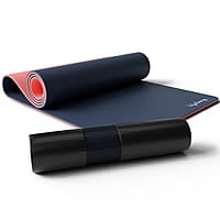 Lifelong Dual Color TPE Material Yoga Mat for Women & Men 6mm Anti-Slip Yoga Mat for Gym Workout Exercise Mat
