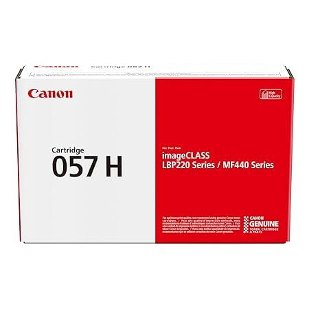 Canon 057 H Black Toner Canon 057 H Black Toner