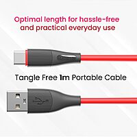 Uport 3M Type-C MF Cable – 10Gbps, 60W, 4K output, durable, fast data transfer, supports high-res displays, ideal for charging.