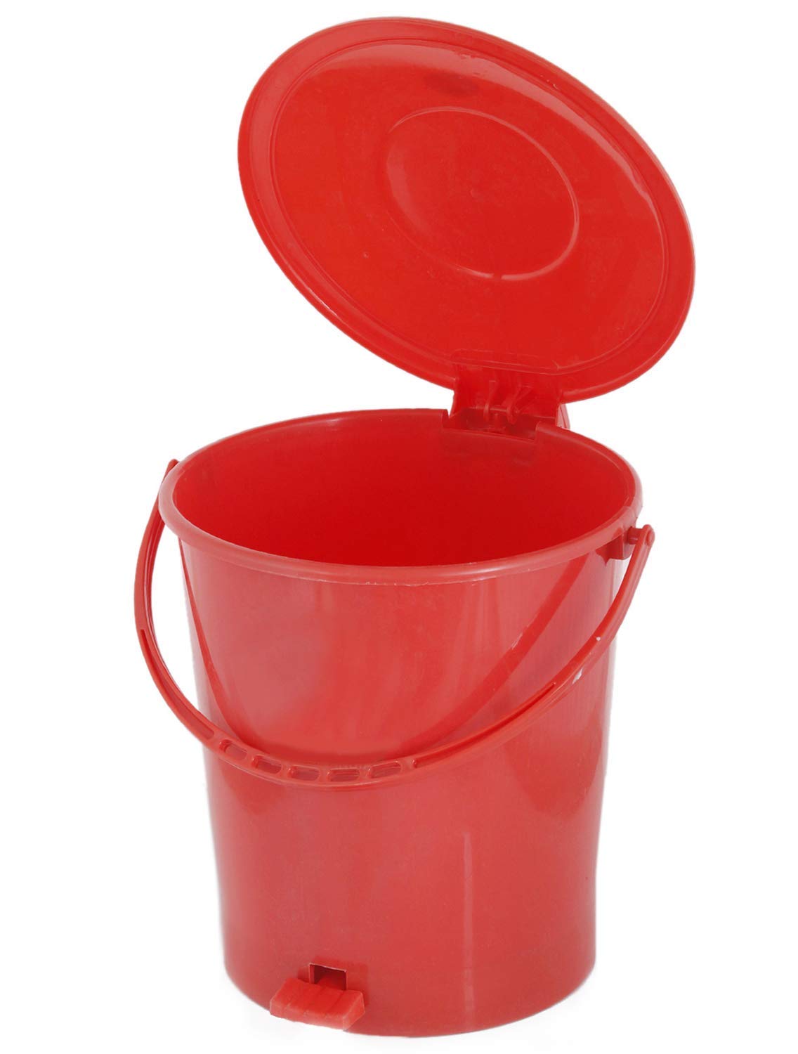 Multicolour Plastic Dustbin Garbage Bin with 10 Liters Pedal