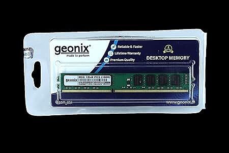 Geonix Desktop Ram 8gb Ddr3 1600mhz