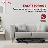 Lifelong FitPro LLTM111 (2.5 HP Peak) Motorized Treadmill for Home with 12 preset Workouts, Max Speed 14km/hr., Bluetooth Speaker Max. User Weight 110kg