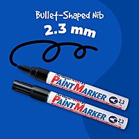 Artline 400XF Black Paint Marker (Pack of 10)