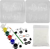 Create & Paint Animals Moulding and Painting Kit
