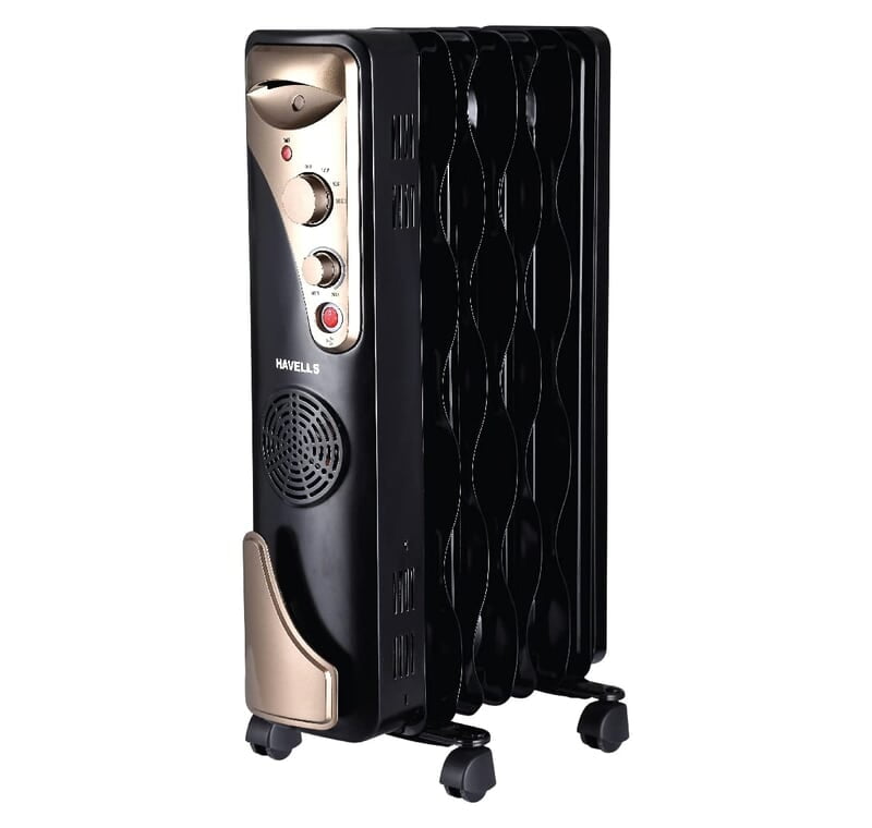 Havells OFR 7 Wave Fins with Fan 1900 watt
