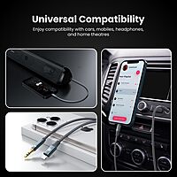 Portronics iKonnect L Plus Lightning to 3.5mm AUX Cable 1m – Braided Audio Cable