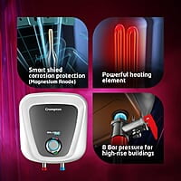 Crompton Solarium Care 25-L 5 Star Storage Water Heater (Geyser) with Rust Proof Plastic Body