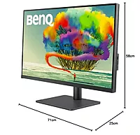BenQ 31.5-Inch, 4K UHD 2160p, 60Hz, IPS Panel, USB Type-C, PD3205U